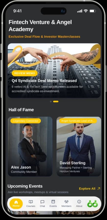 Community Platform on Mobile